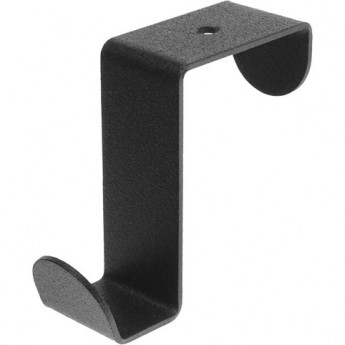 Держатель REXANT для хранения одежды в стиле лофт, крепление на дверь, 3 штуки, черный